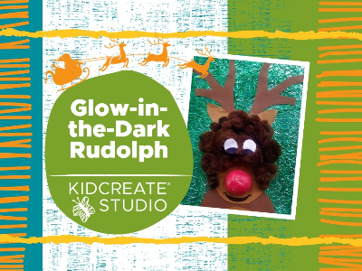 Glow-in-the-Dark Rudolph Workshop (18 months -6 Years)